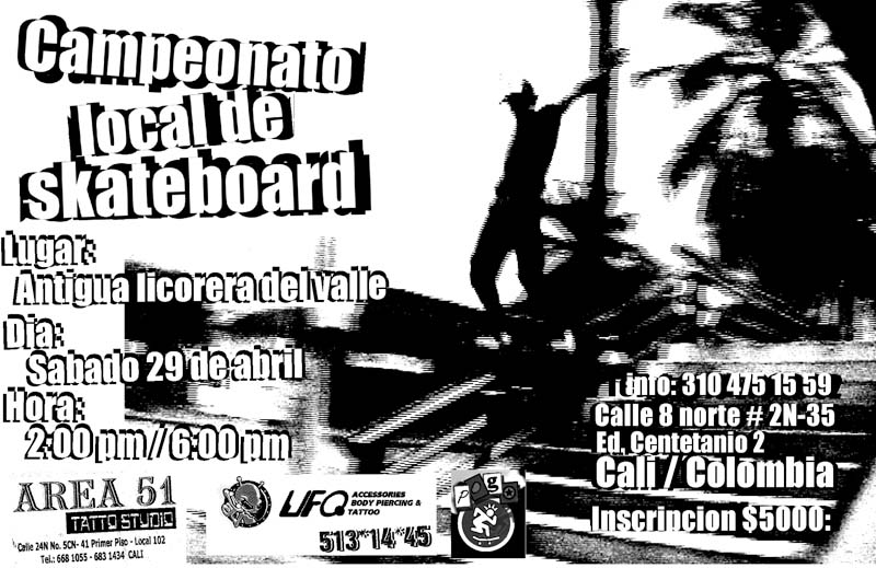 Campeonato local de skate - Andres Triviño