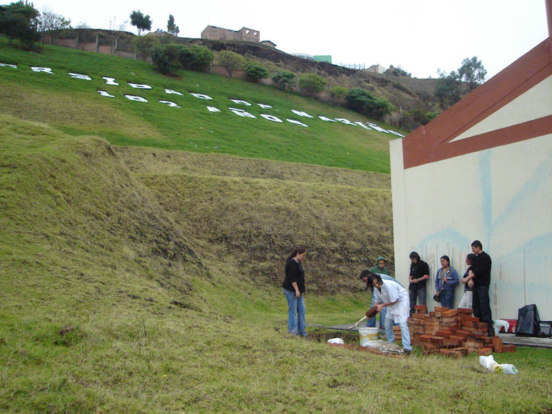 Estudiantes de Licenciatura en Artes, estudiantes para Maestría en Artes, profesores universitarios, Universidad de Nariño, Pasto, Nariño